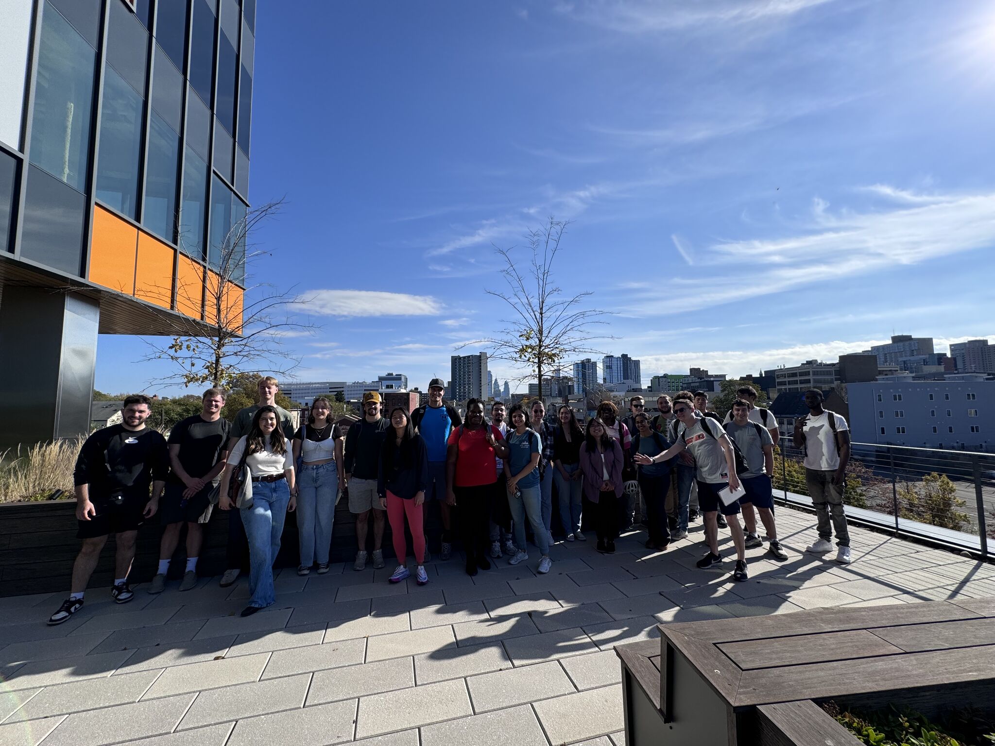 AE 444 Students visit a LEED Platinum building