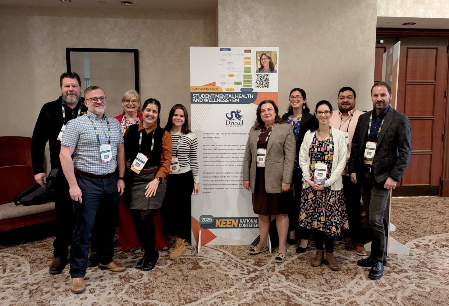 Dr. Cruz Rios attend KEEN National Conference 2025