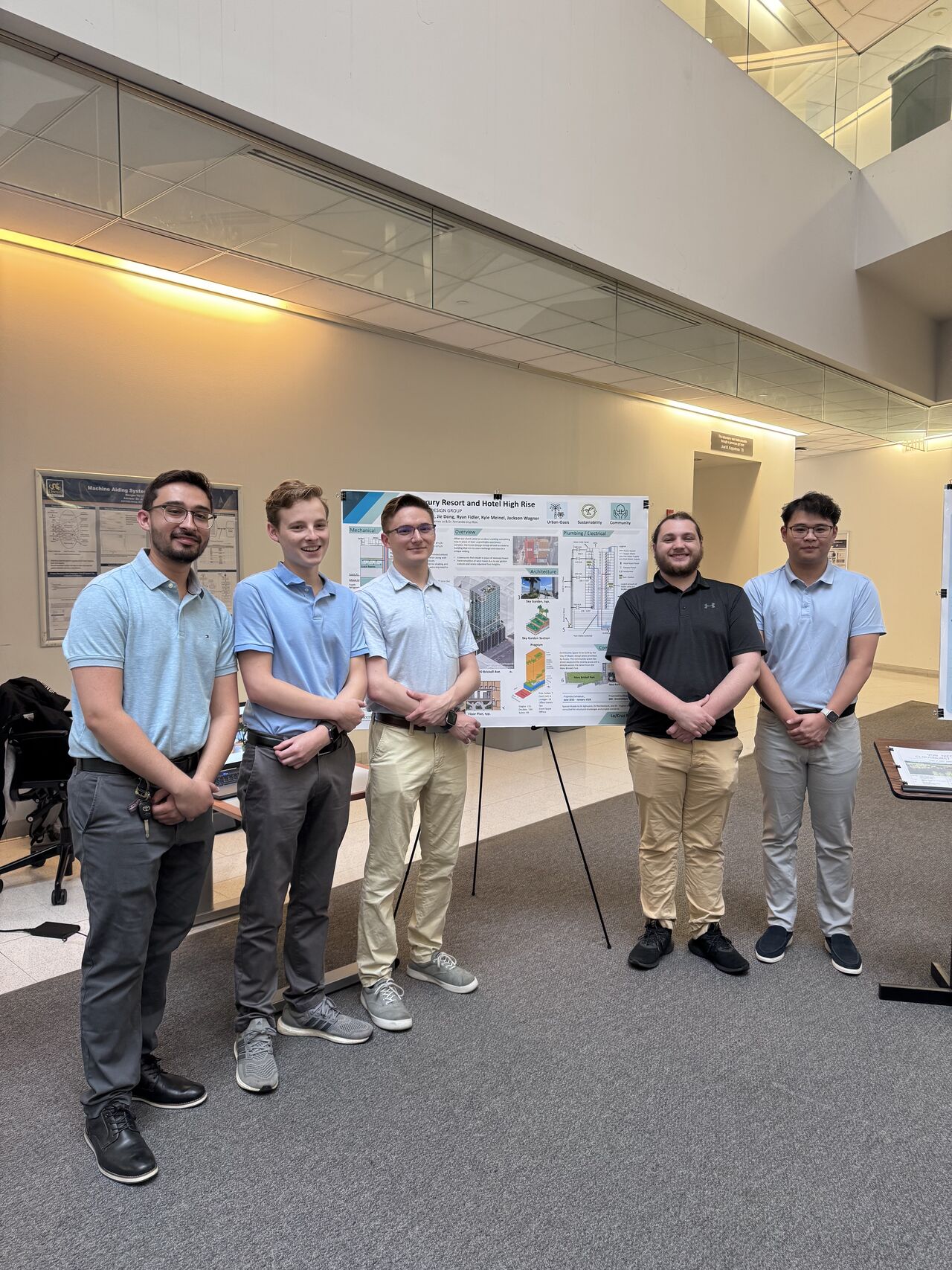 CAEE students present their senior design projects – Circle Lab
