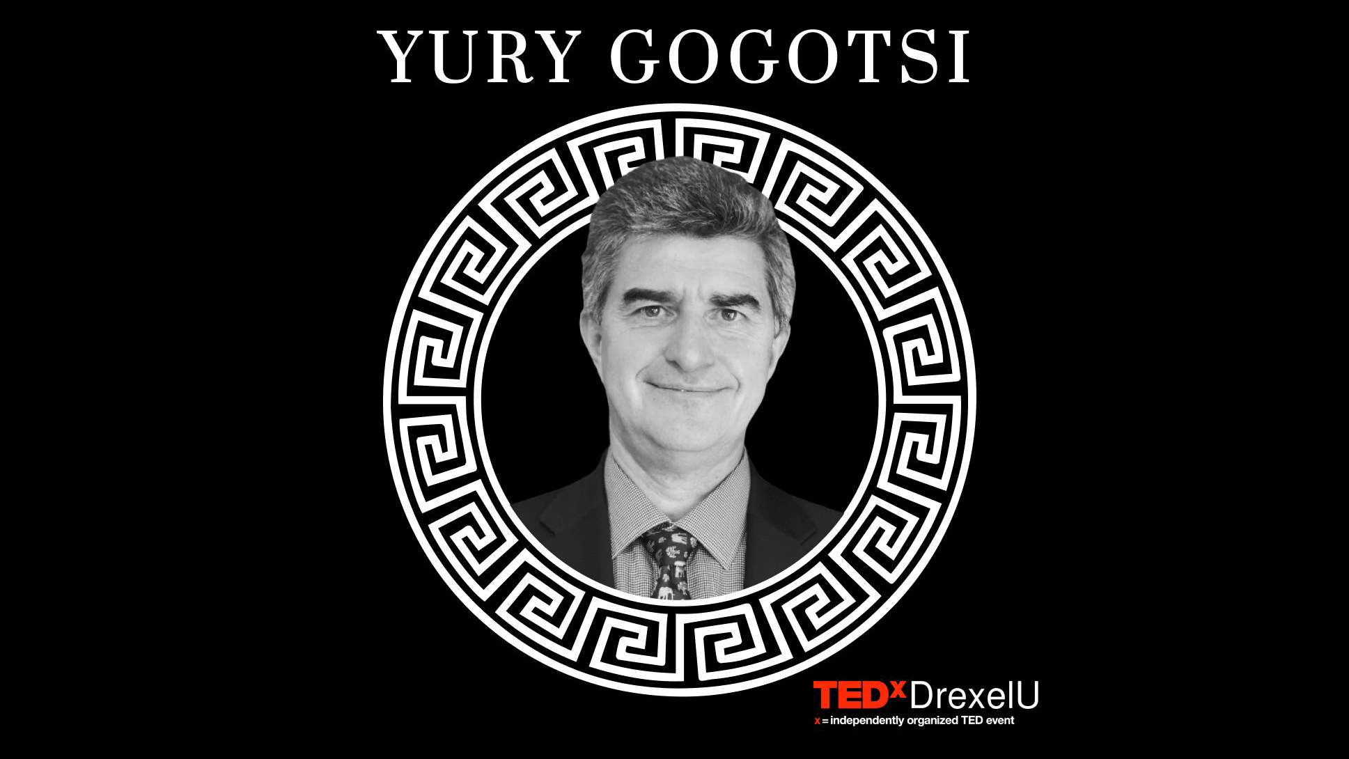 Professor Yury Gogotsi Giving TED Talk at TEDxDrexelU Conference