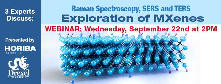 Webinar: Raman Spectroscopy, SERS and TERS Exploration of MXenes