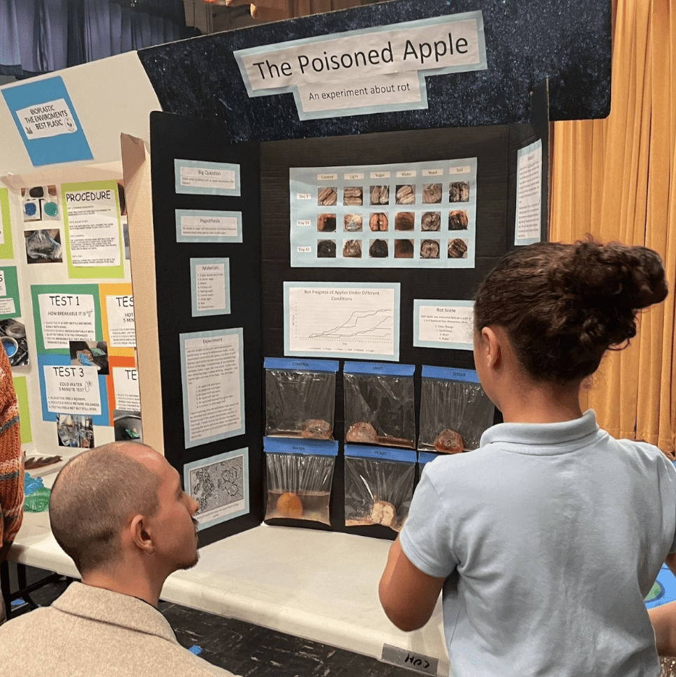 DNI PhD Students Volunteer at Philly School’s Science Fair