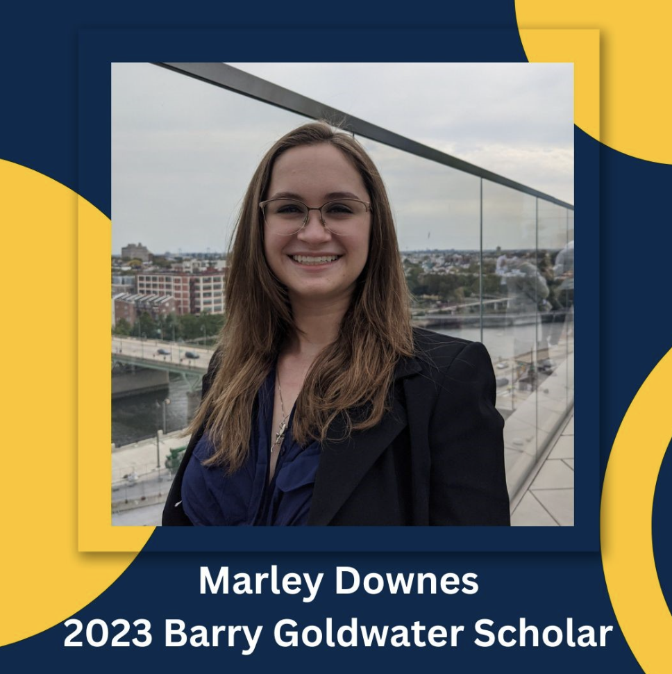 Marley Downes Named 2023 Barry Goldwater Scholar