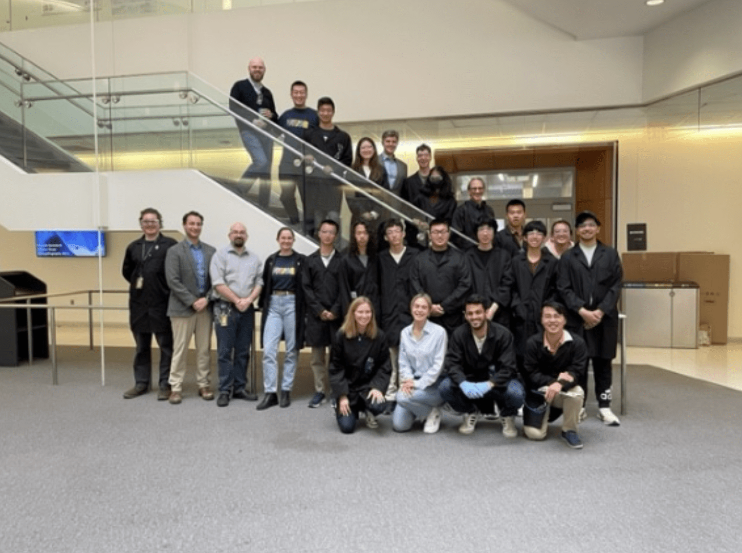 Princeton International School of Mathematics and Science (PRISMS) Visits DNI Lab