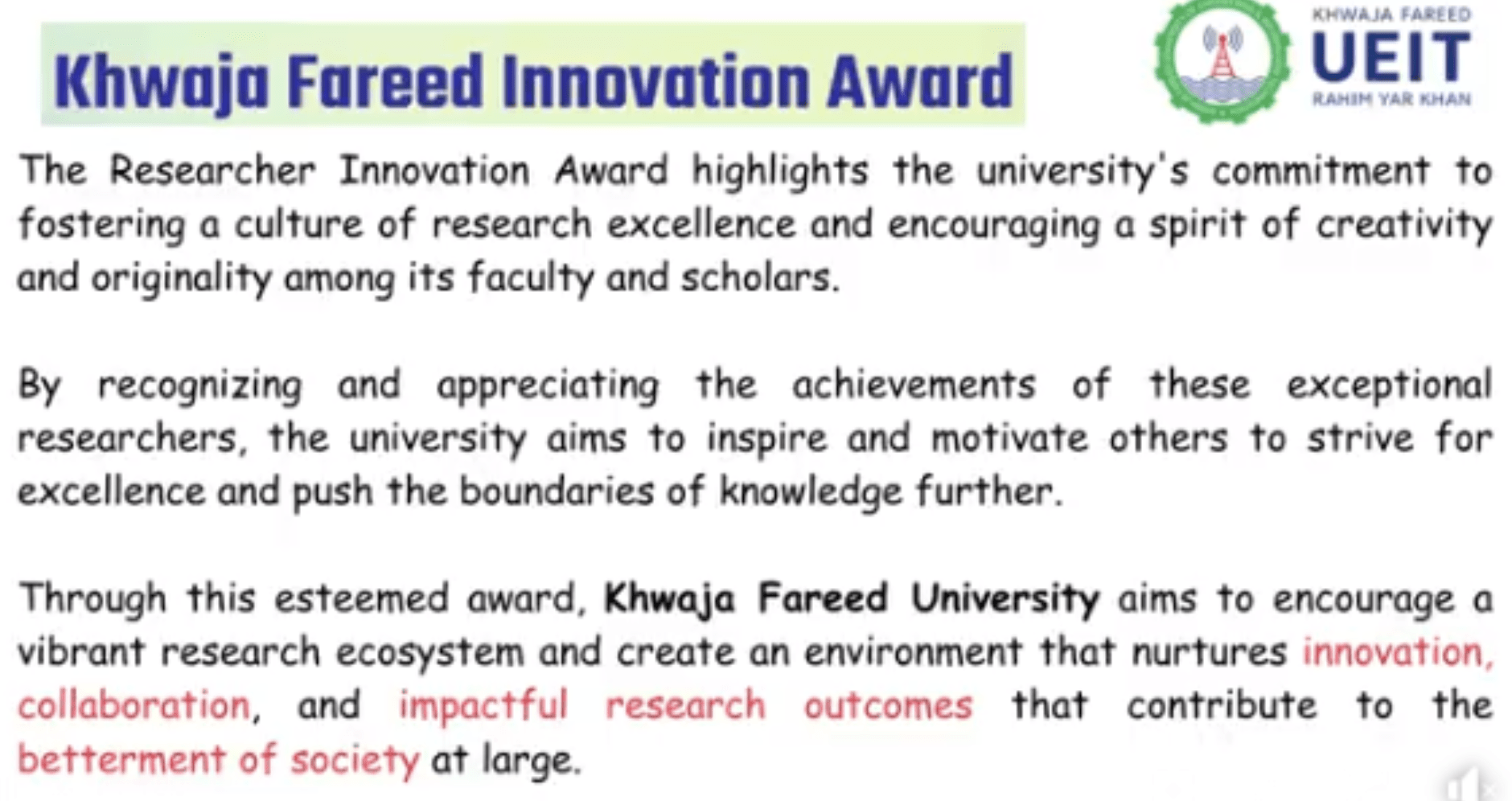 Yury Gogotsi Awarded Khwja Fareed Innovation Award 2023